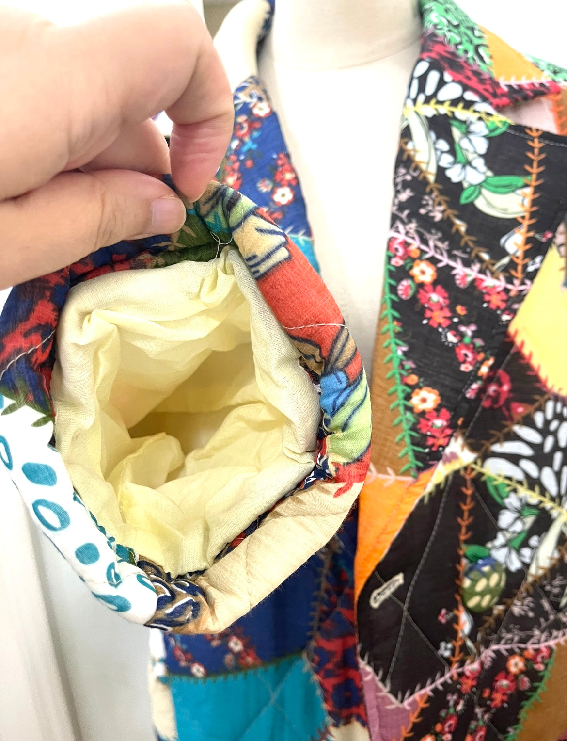 Granny quilt coat
