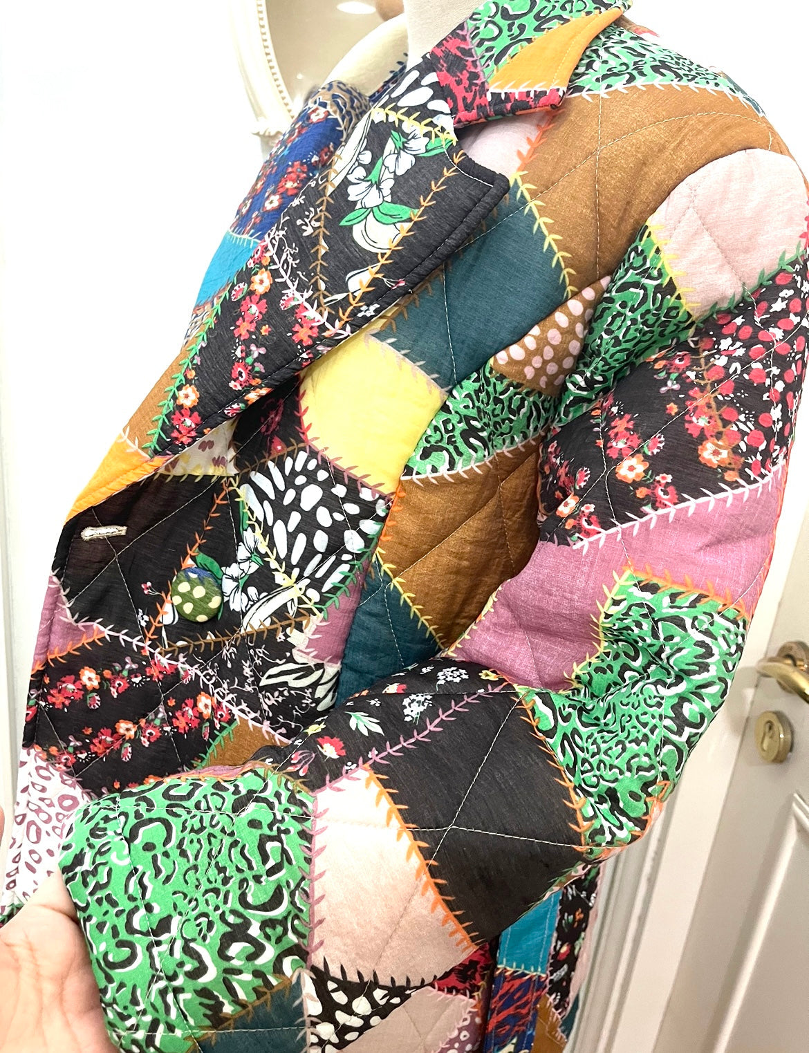 Granny quilt coat