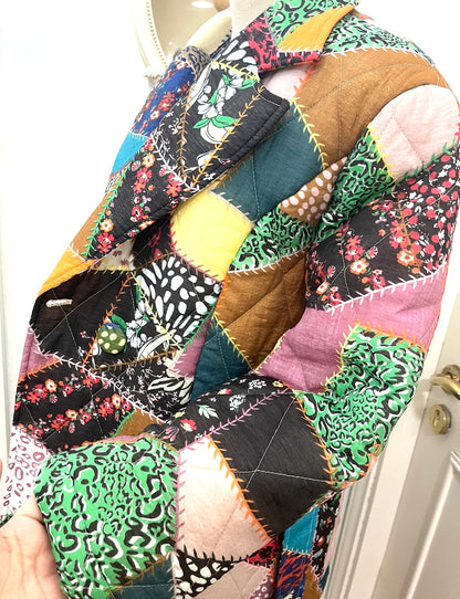 Granny quilt coat