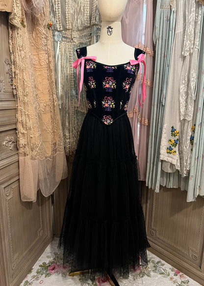 Panier de fleurs corset 💐