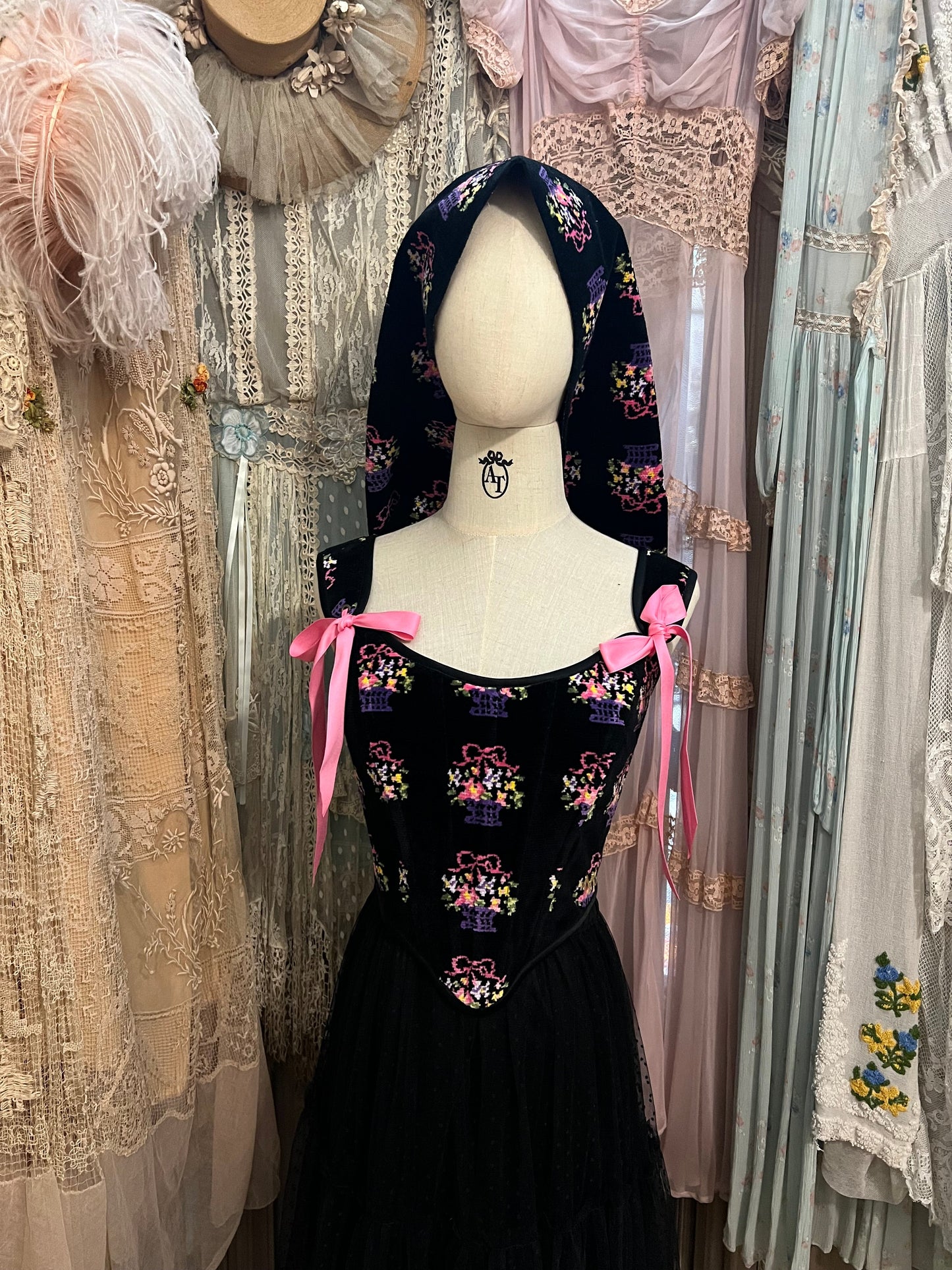 Panier de fleurs corset 💐