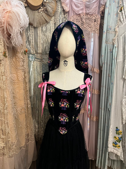 Panier de fleurs corset 💐