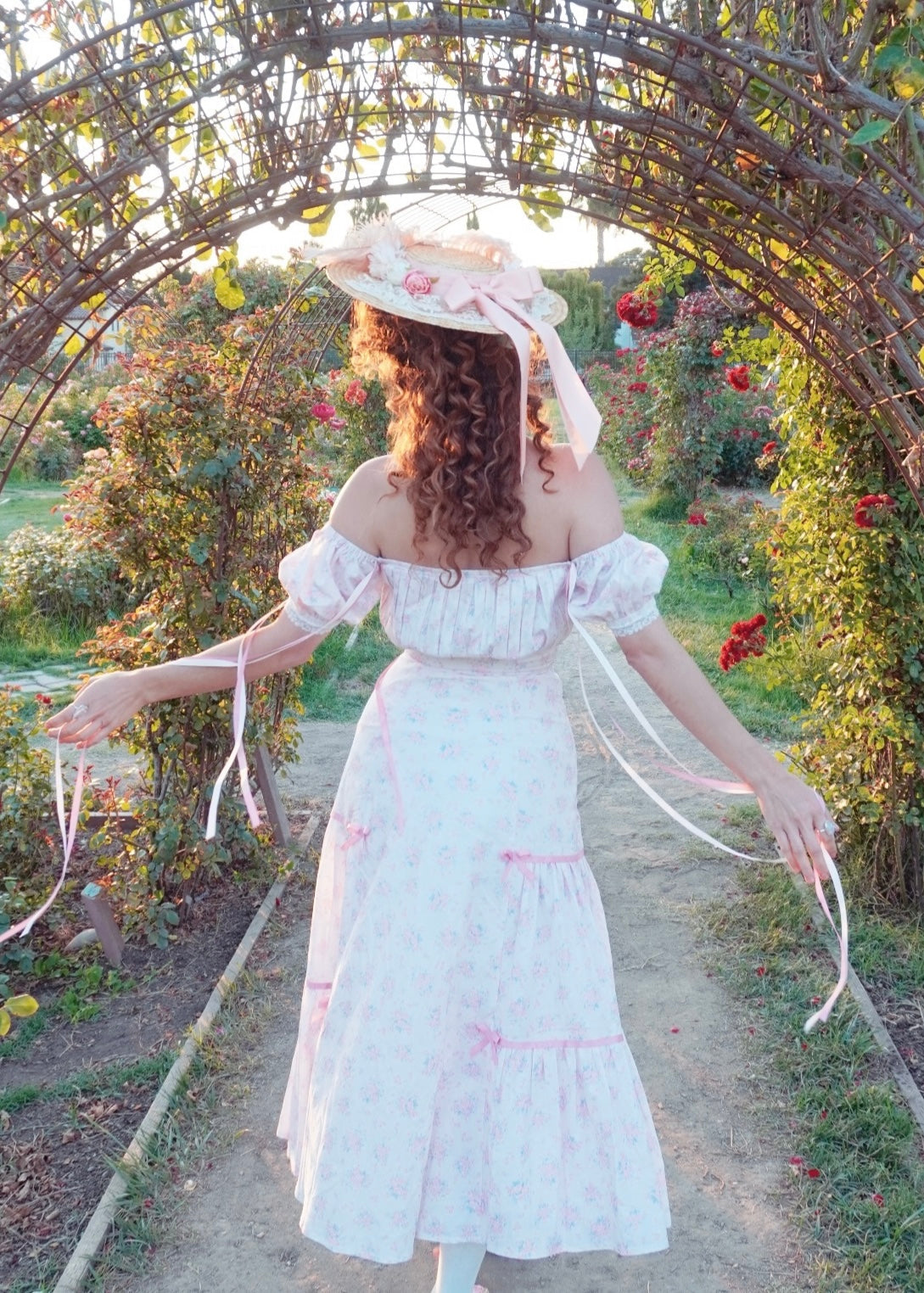 Shabby cottage dress