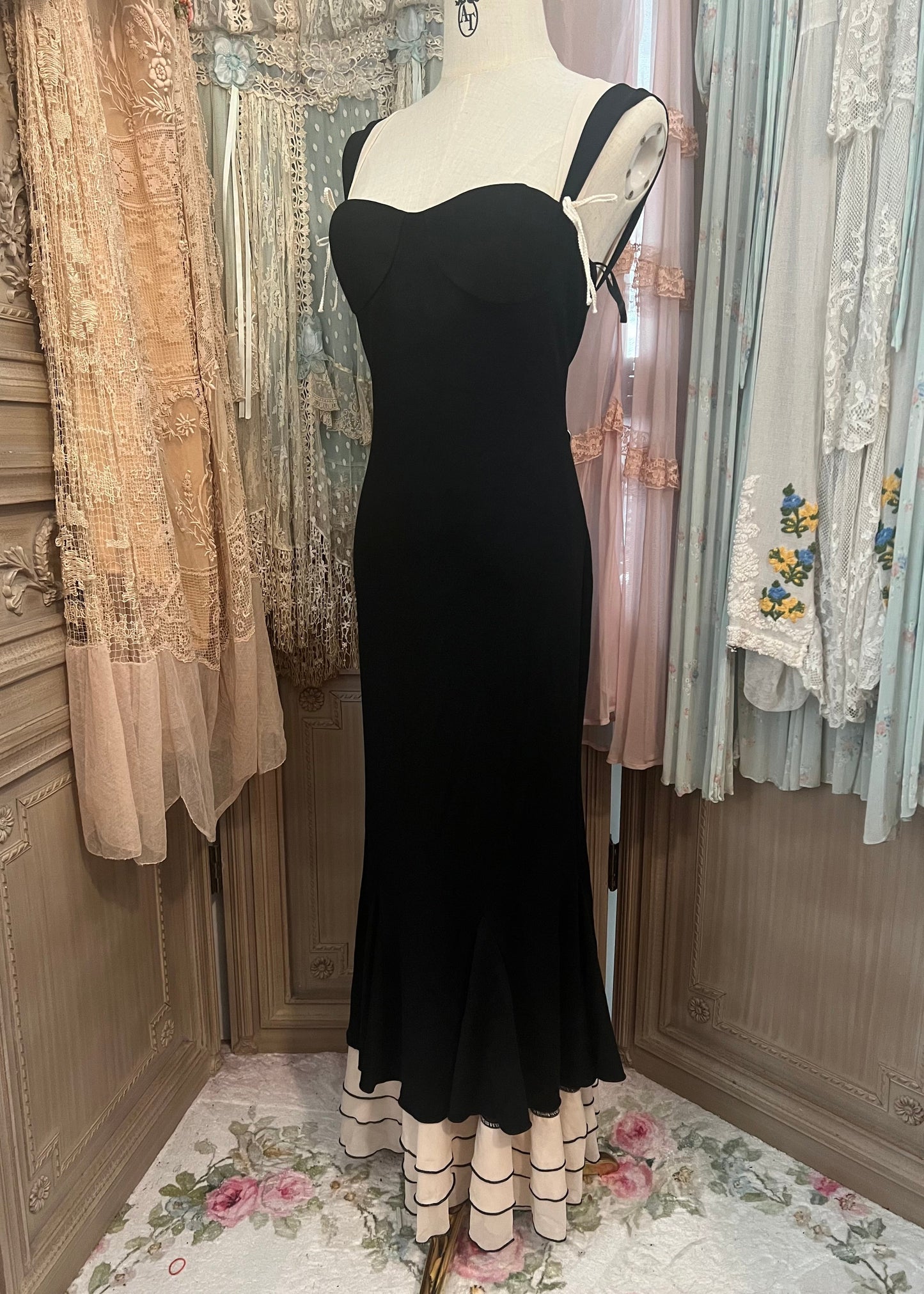 Midnight mermaid dress