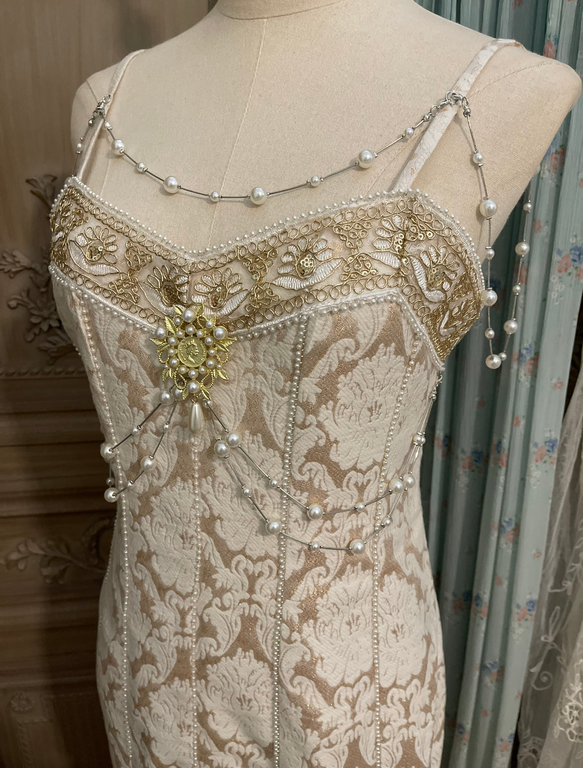 Baroque mermaid dress (original version)
