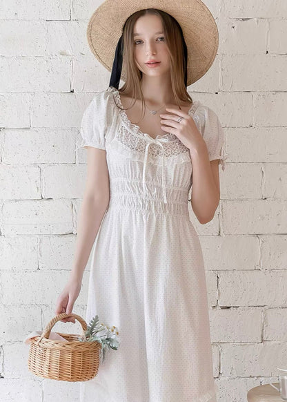 Polka lady dress (preorder)