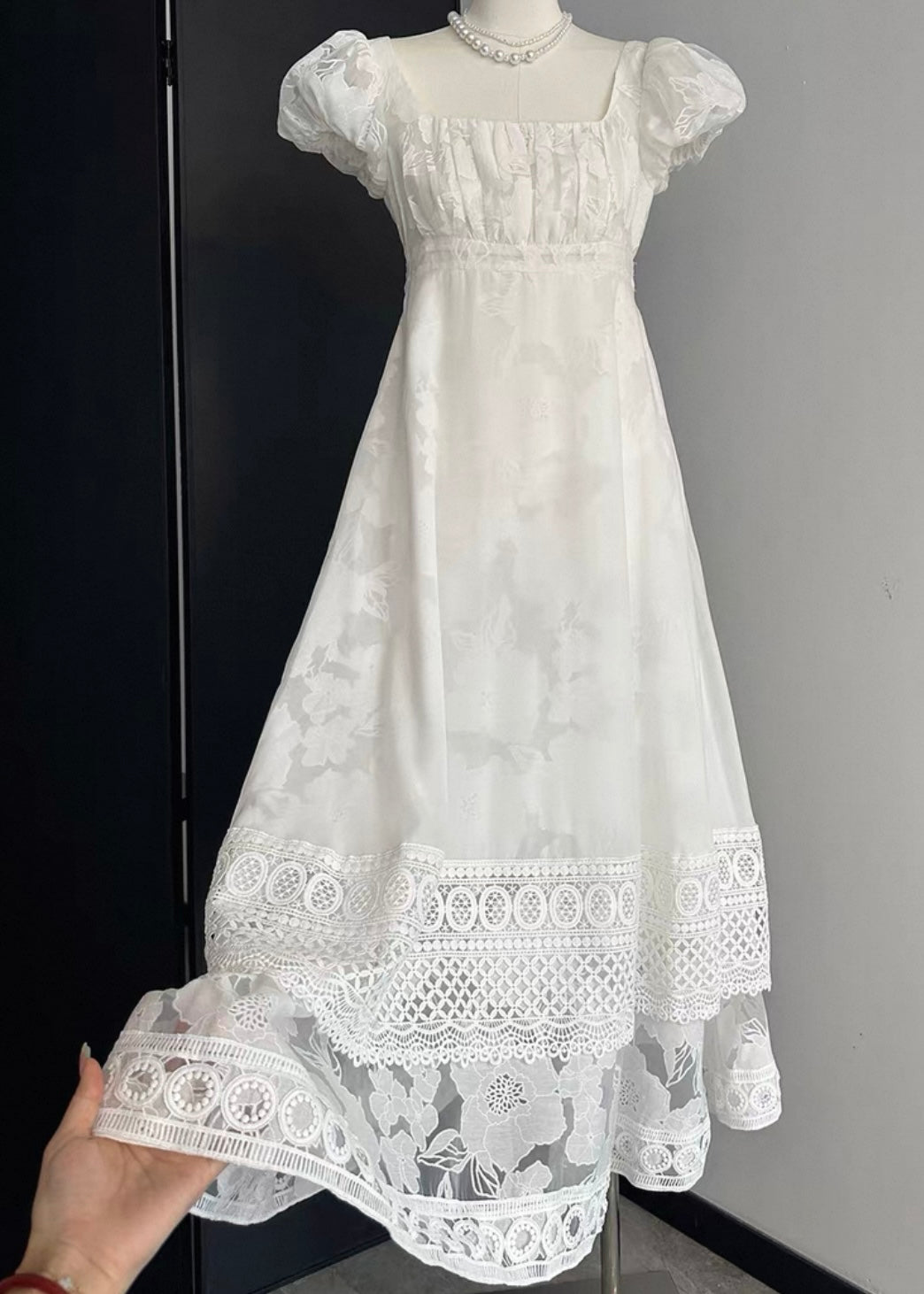 Poetic regency dress