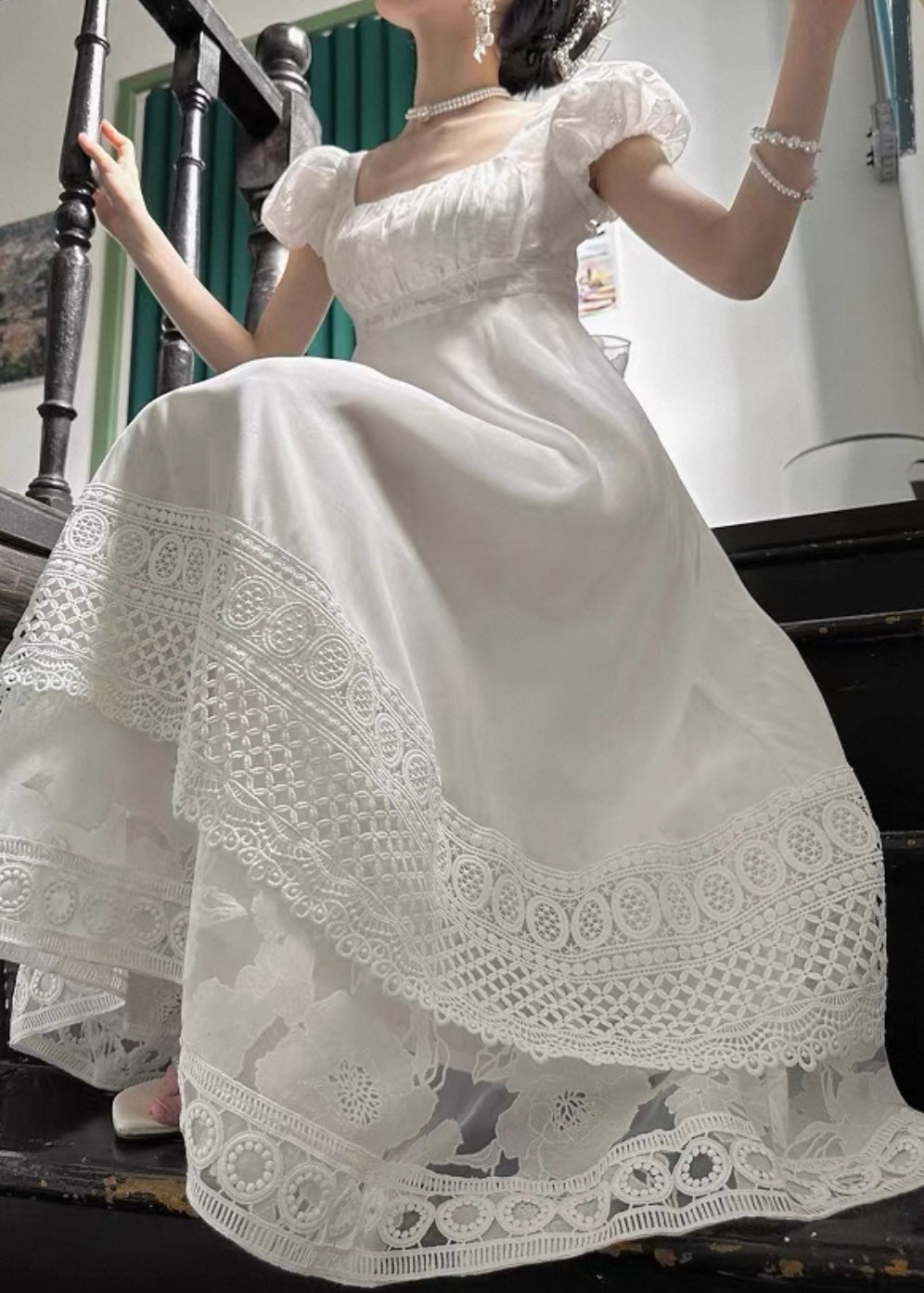Poetic regency dress