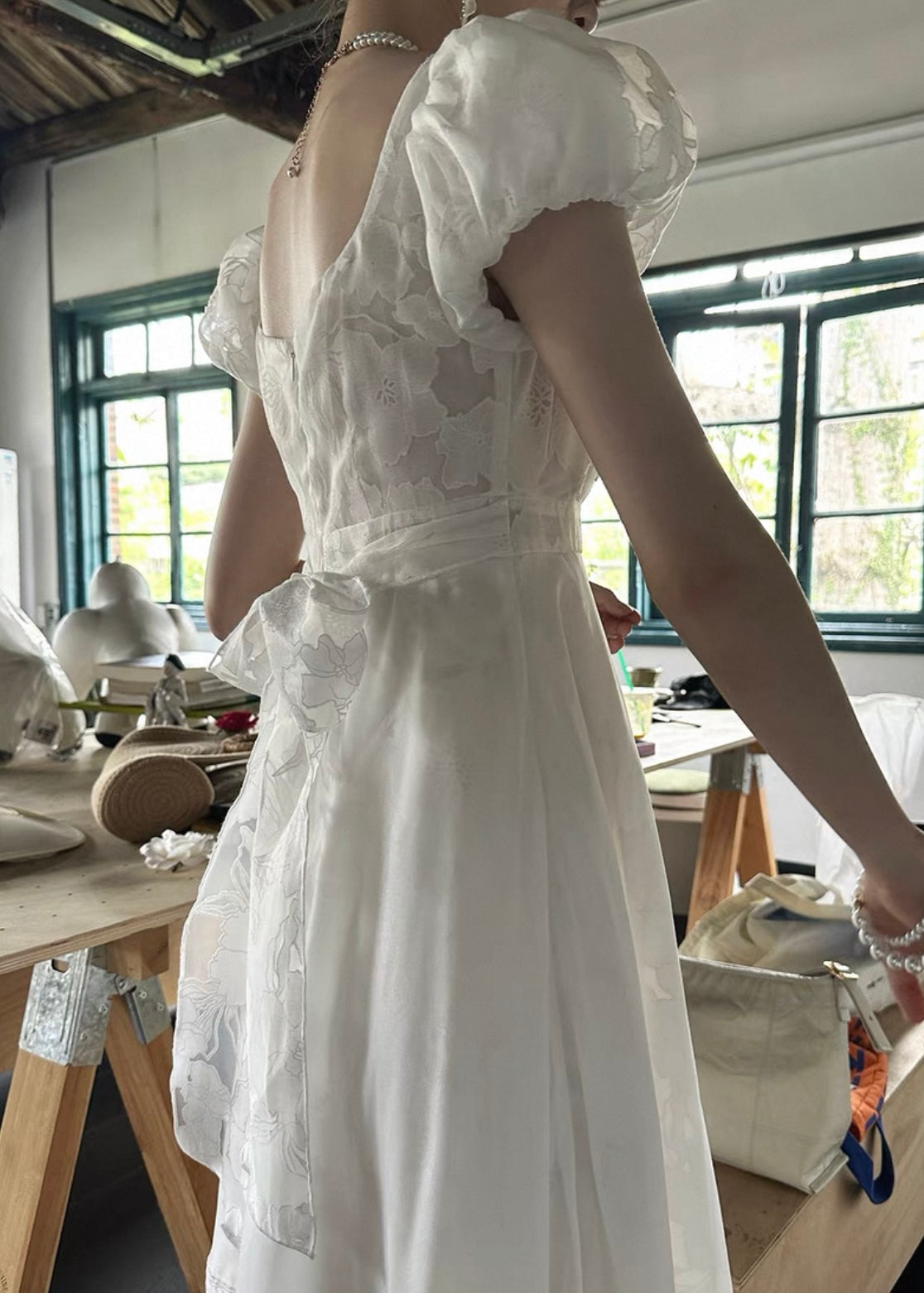 Poetic regency dress