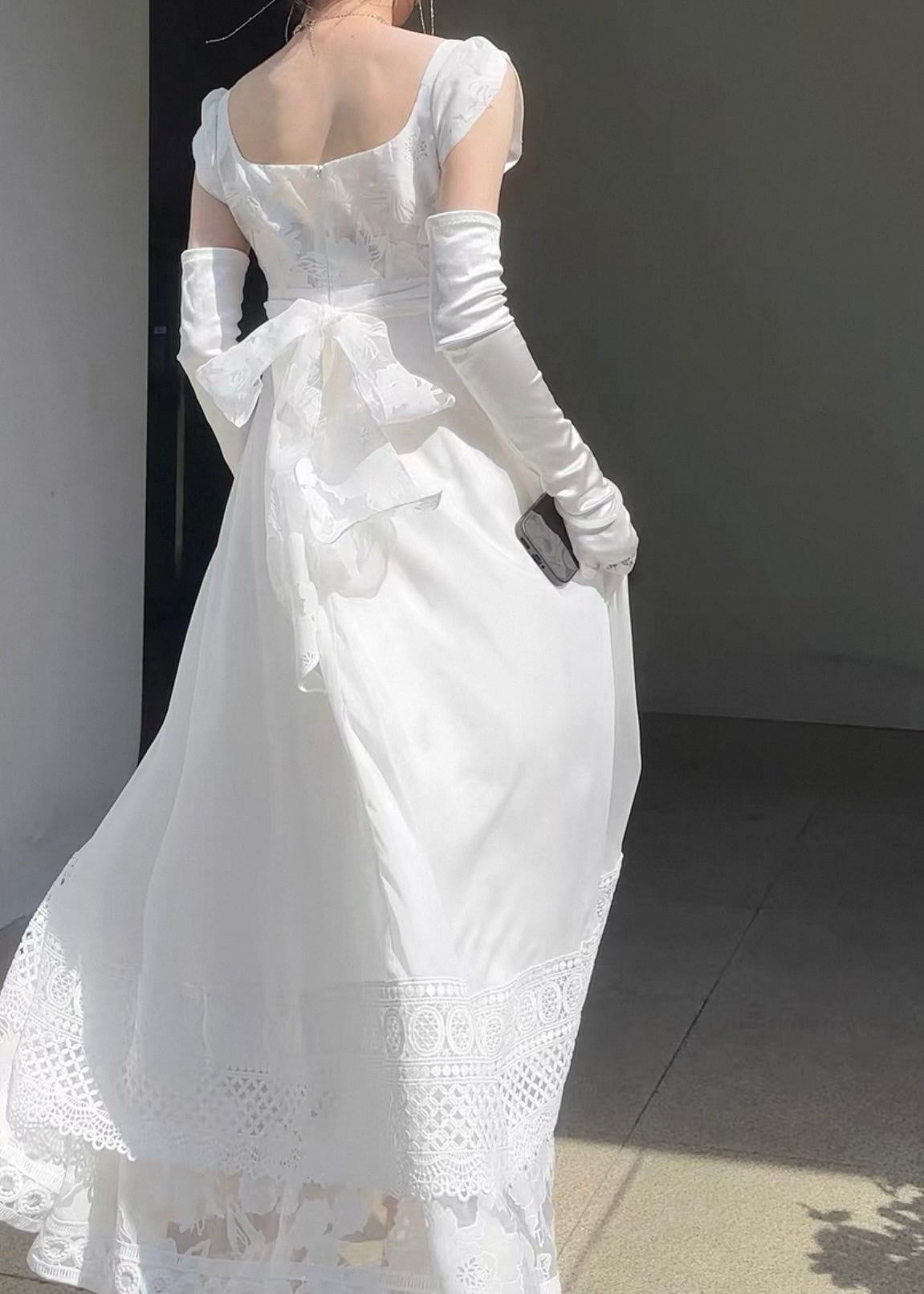 Poetic regency dress