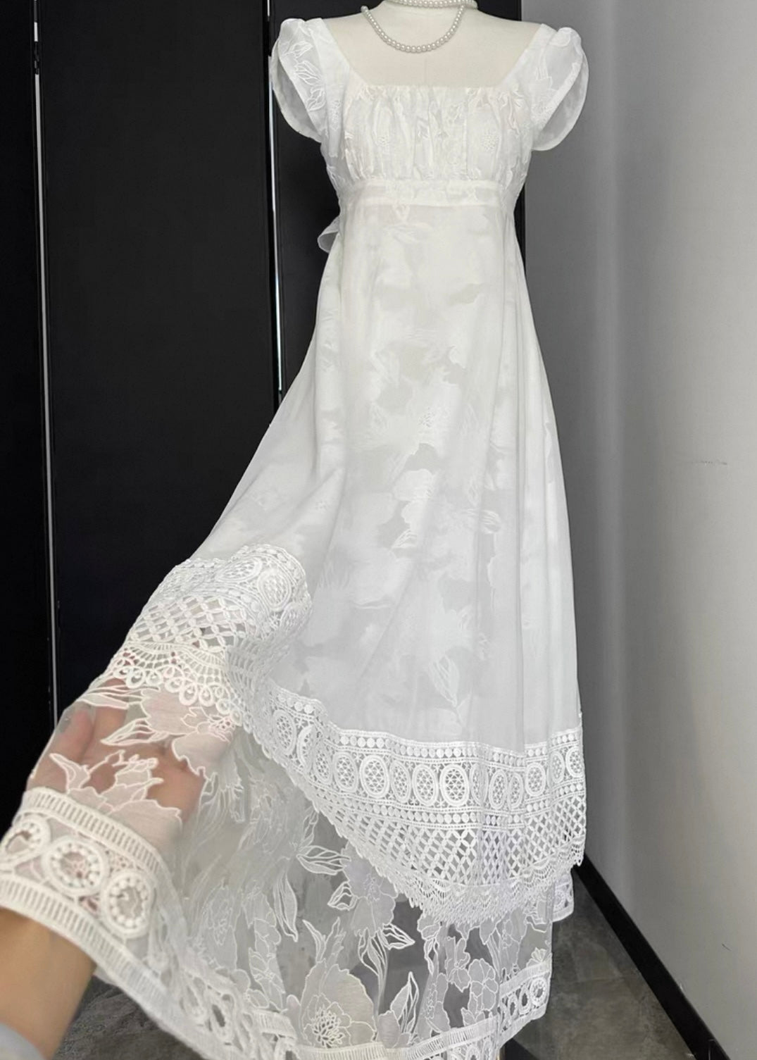 Poetic regency dress