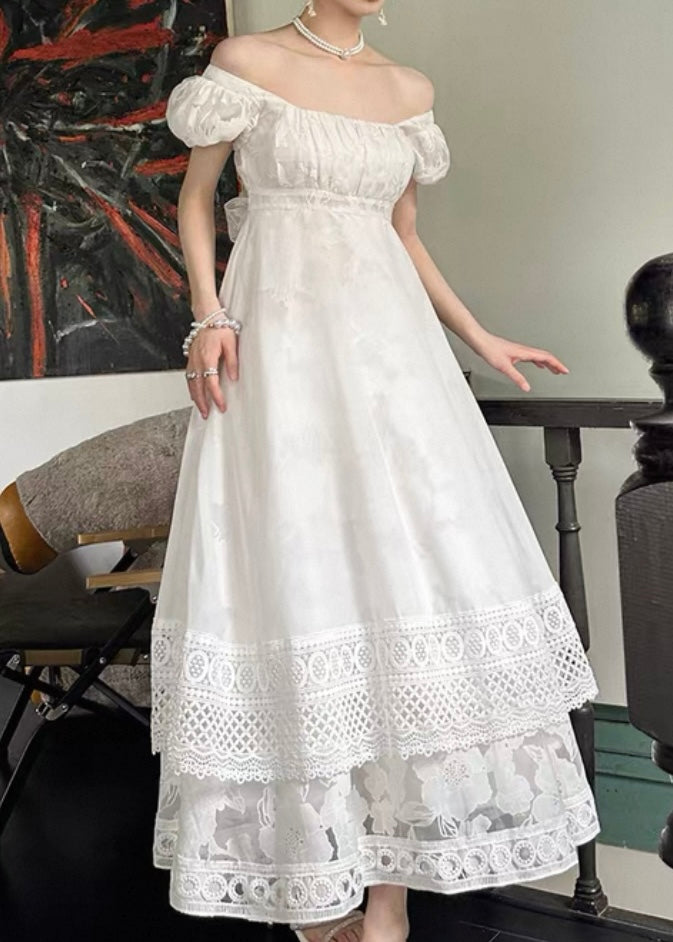 Poetic regency dress