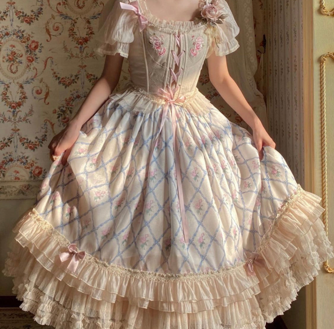 Secret Garden collection - Corset (in stock)