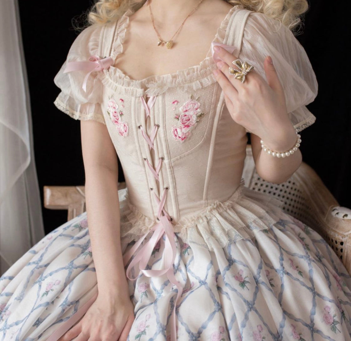 Secret Garden collection - Corset (in stock)