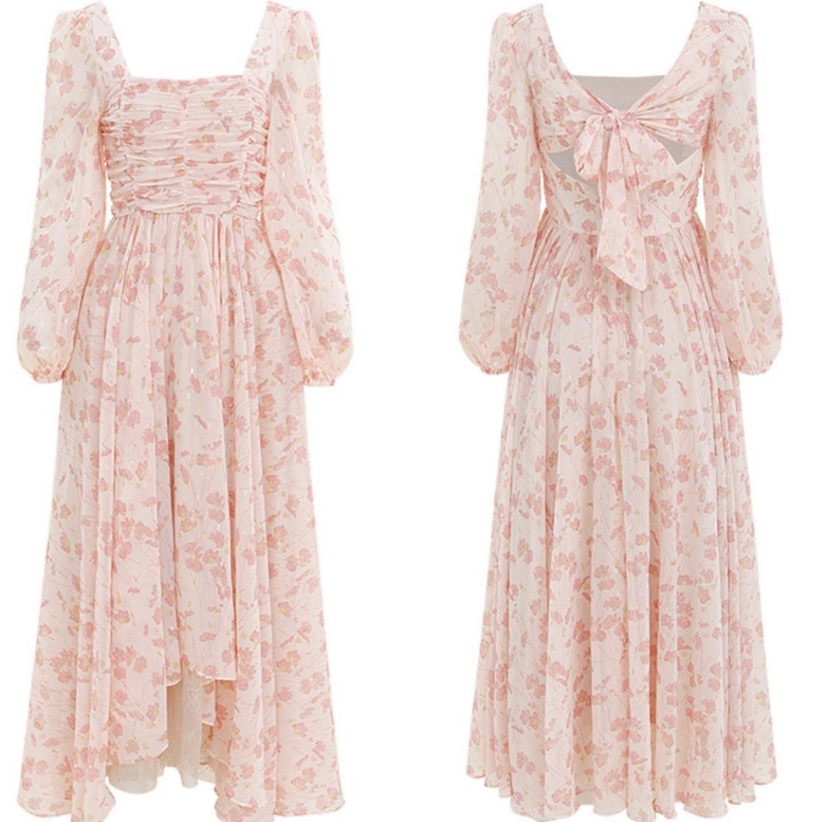 Spring rain dress