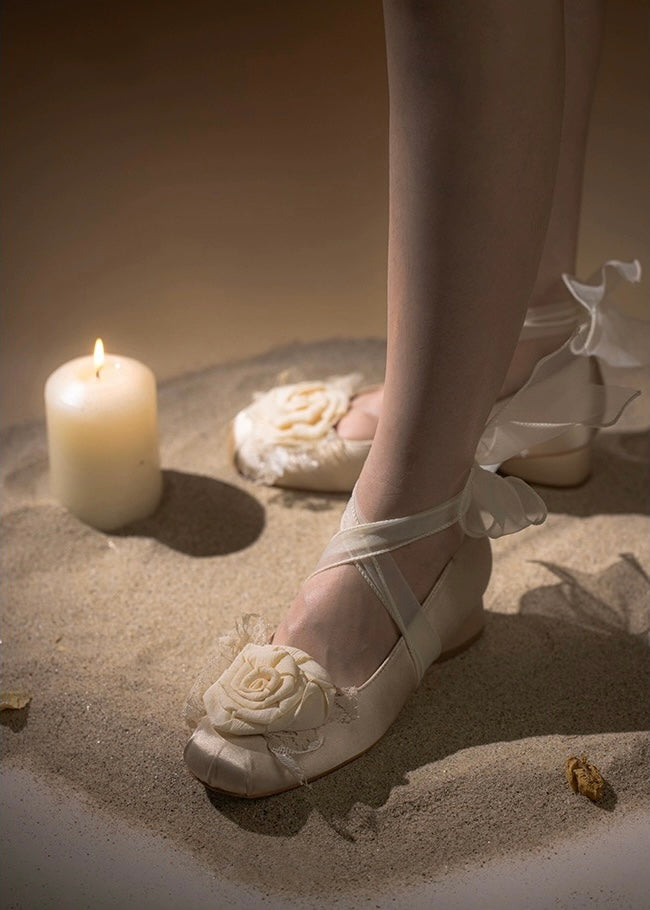 Sand rose shoes