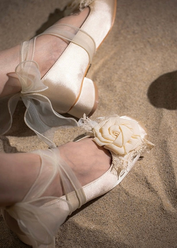 Sand rose shoes