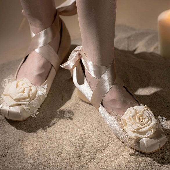 Sand rose shoes