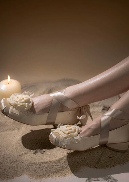 Sand rose shoes