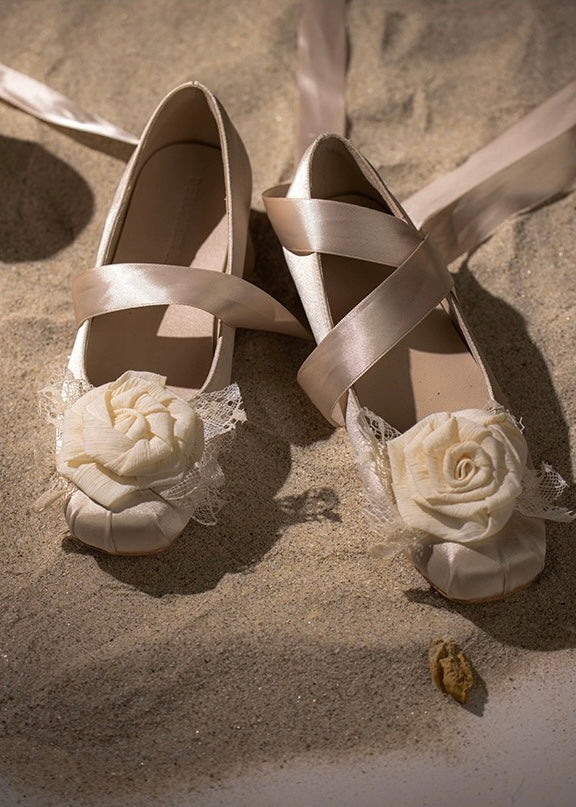 Sand rose shoes