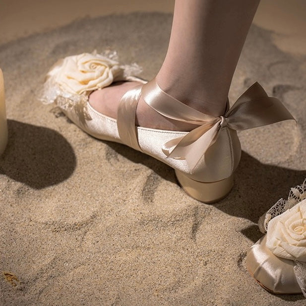 Sand rose shoes