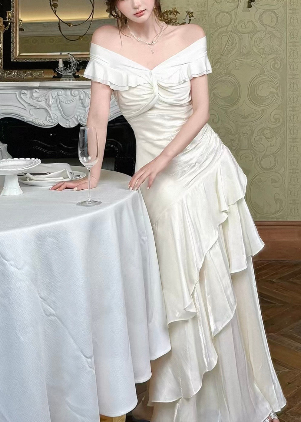 Angel’s first dance dress