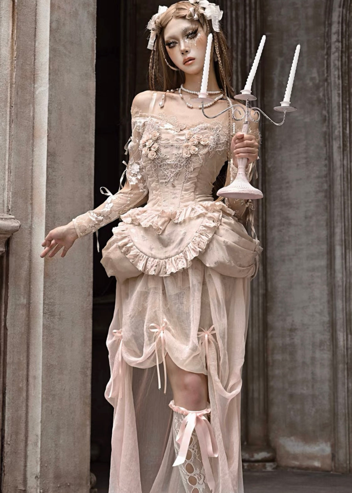 Rococo ballerina corset