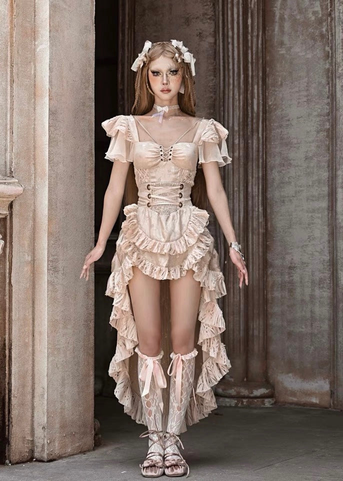 Rococo ballerina ensemble