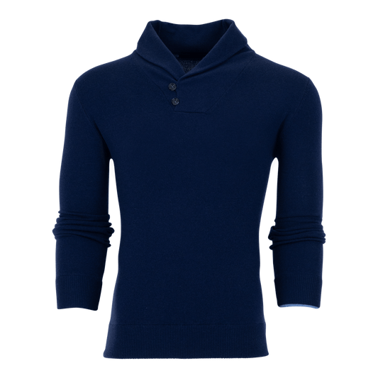 Narragansett Cashmere Shawl Collar Sweater