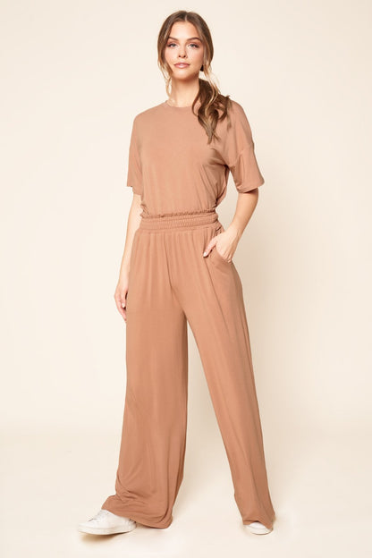 Beck Jersey Knit Smock Pants