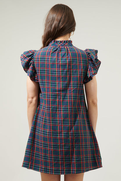 Chapman Plaid Shift Dress