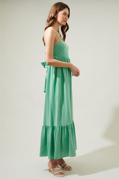 Delany Tie Back Maxi Dress