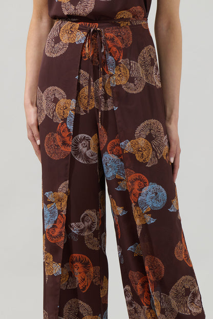 Estelle Shell Nature High Waist Wrap Pants