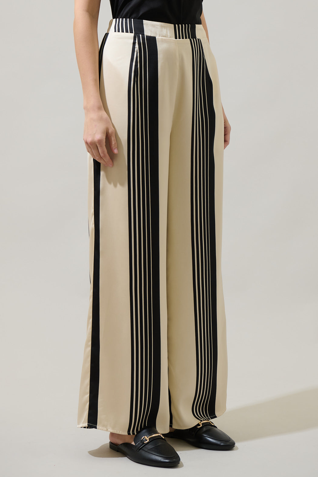 Eileen Striped Wide Leg Pants