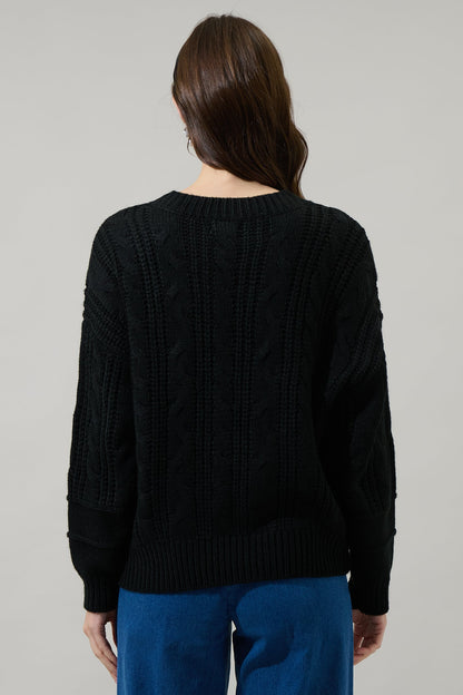 Brielle Dropped Sleeve Sweater