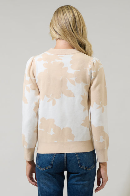 Crocket Floral Crew Neck Sweater