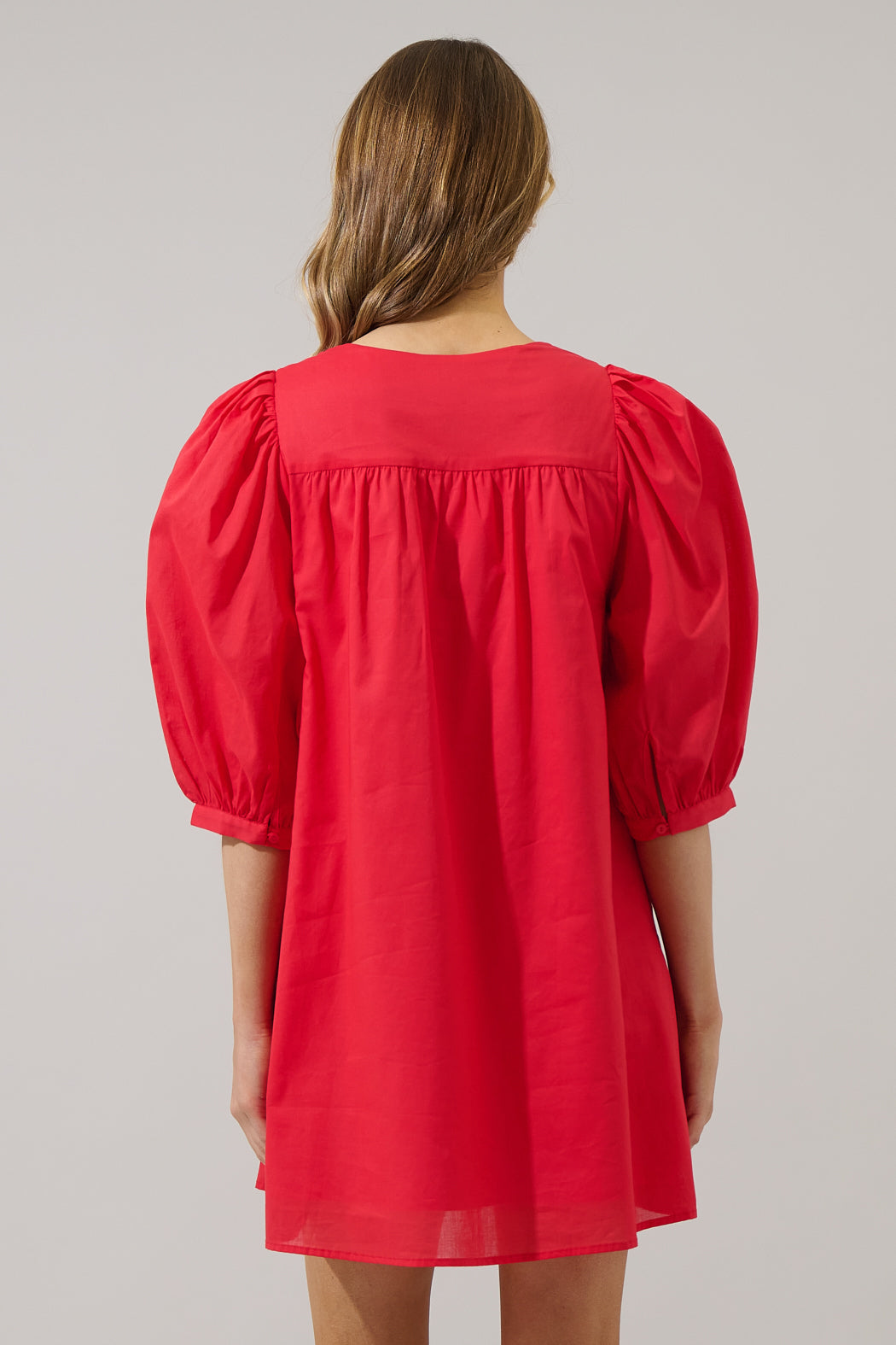 Chila Babydoll Mini Shift Dress