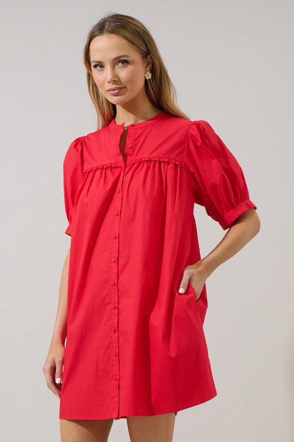 Alenka Shift Mini Dress