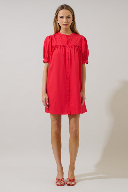 Alenka Shift Mini Dress
