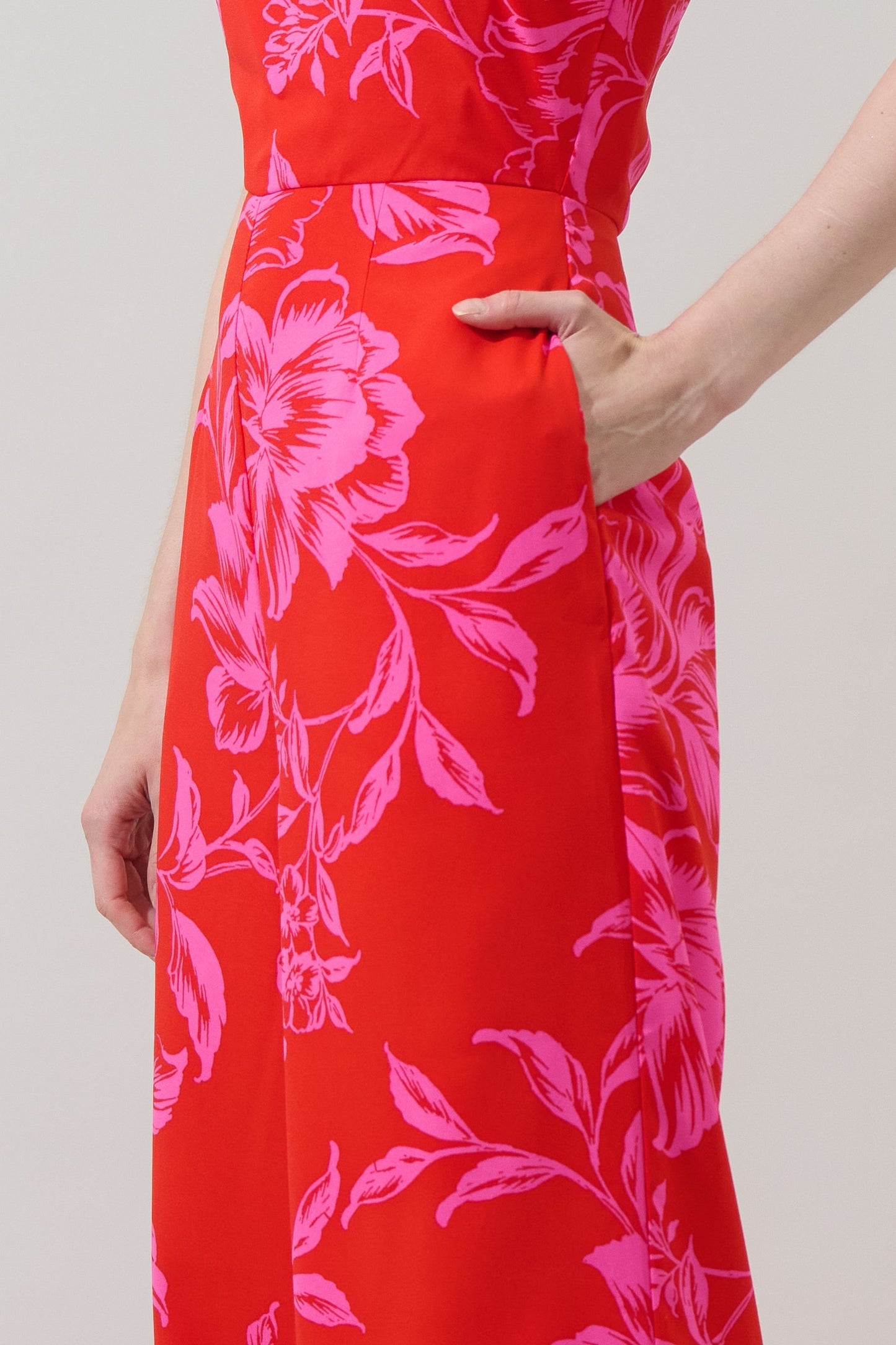 Darline Floral After Hours Halter Jumpsuit
