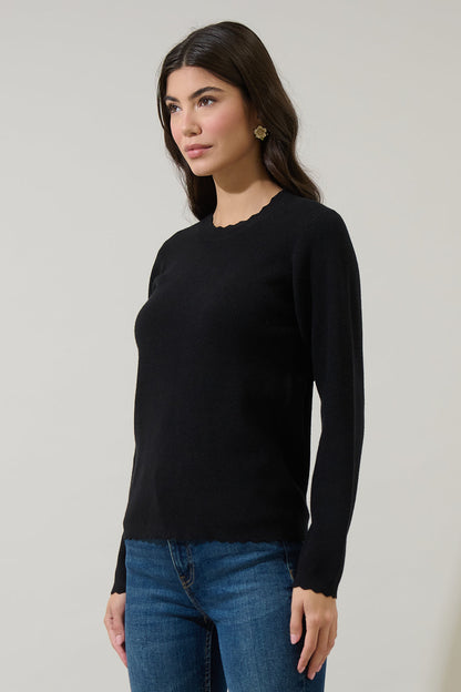Debby Scallop Sweater