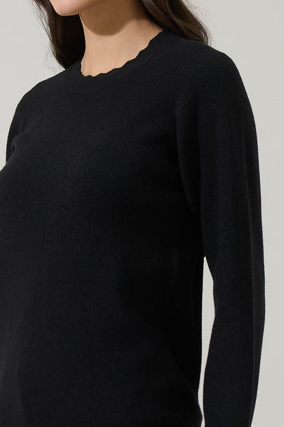 Debby Scallop Sweater
