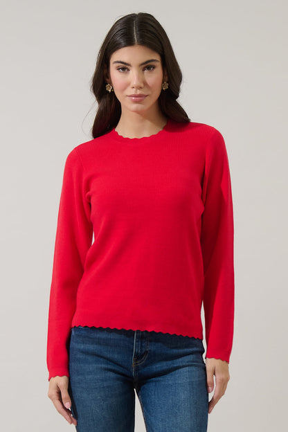Debby Scallop Sweater