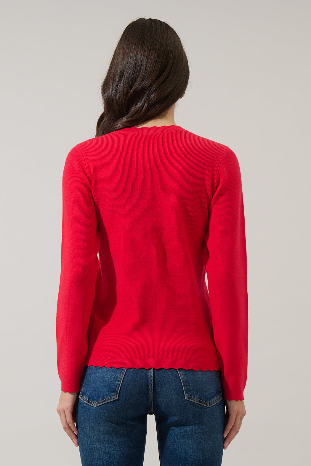 Debby Scallop Sweater