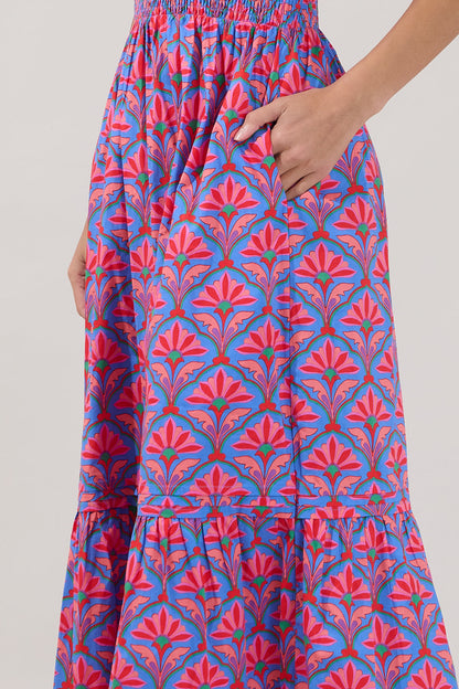 Belraj Poplin Maxi Dress Floral
