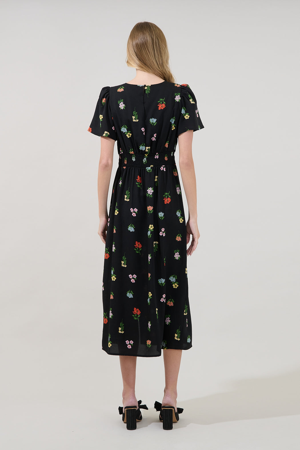 Bloom Midi Dress Remi Garden