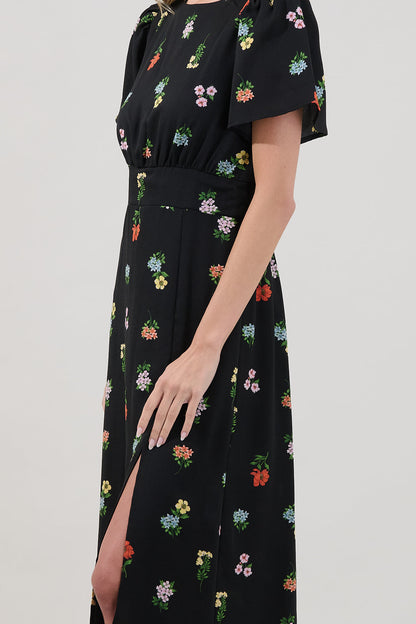 Bloom Midi Dress Remi Garden