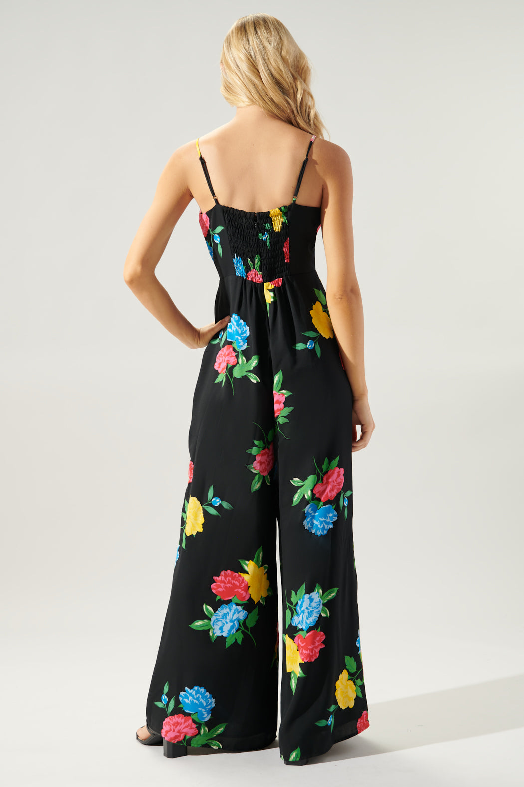 Cheyenne Floral Wide Leg Jumpsuit