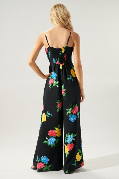 Cheyenne Floral Wide Leg Jumpsuit