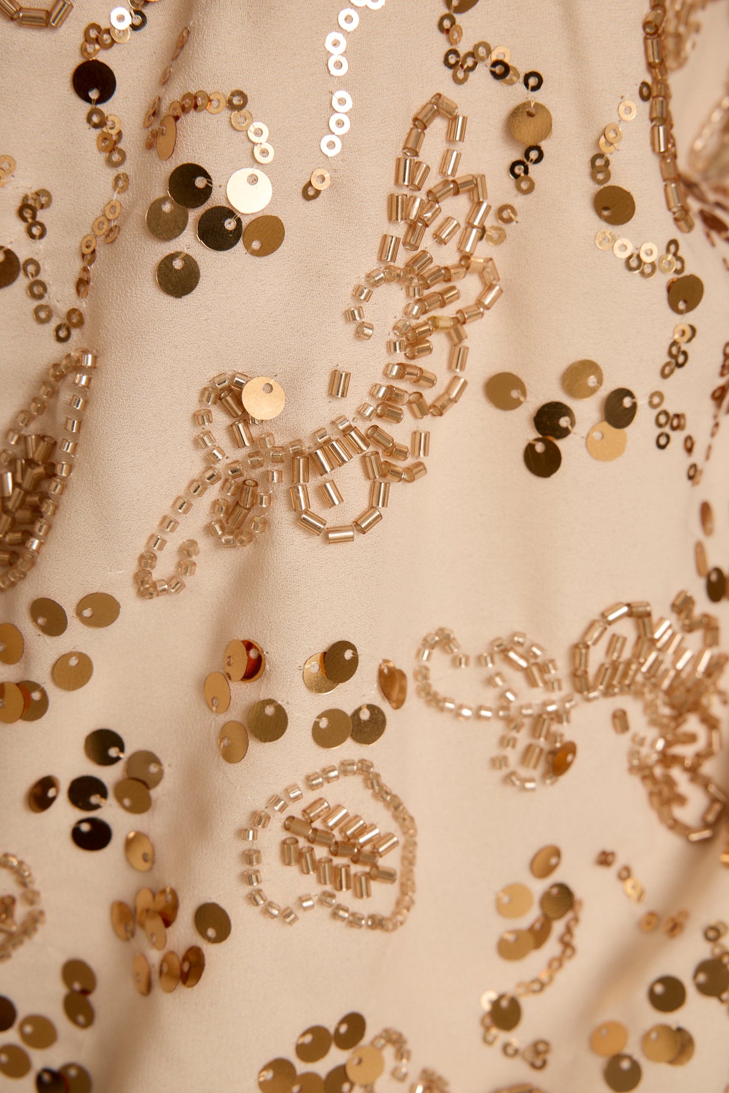 Sunset Ivory Halter Top